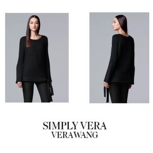 Olive Side Tie Sweater